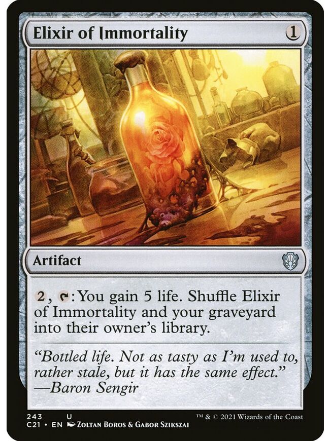 Elixir of Immortality