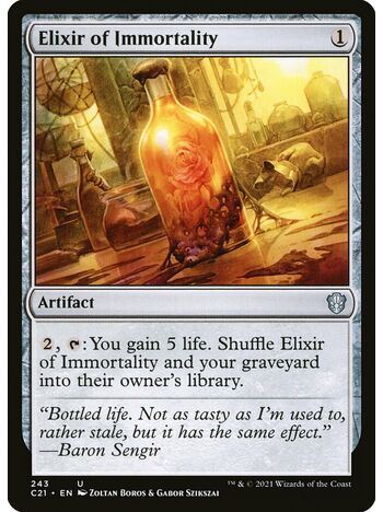 Elixir of Immortality