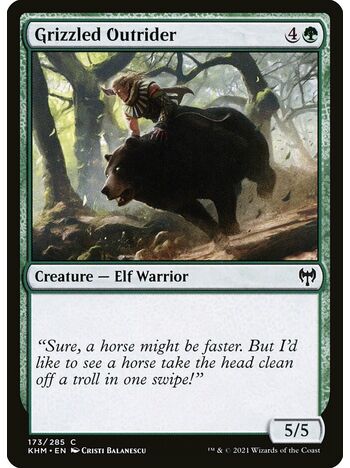 Grizzled Outrider
