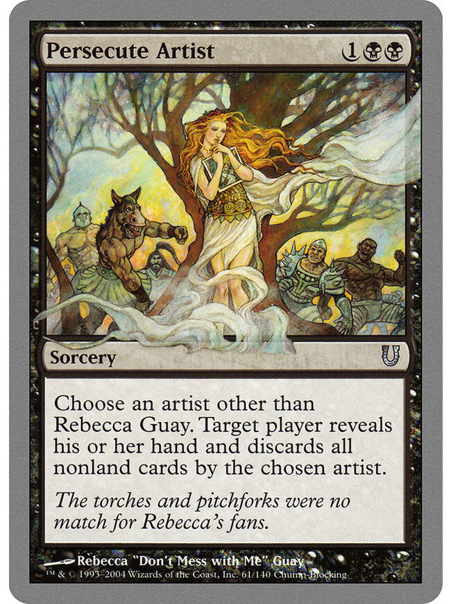 Persecute Artist