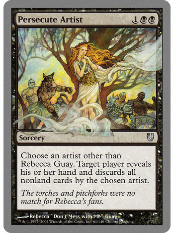 Persecute Artist