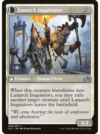 Avacynian Missionaries // Lunarch Inquisitors