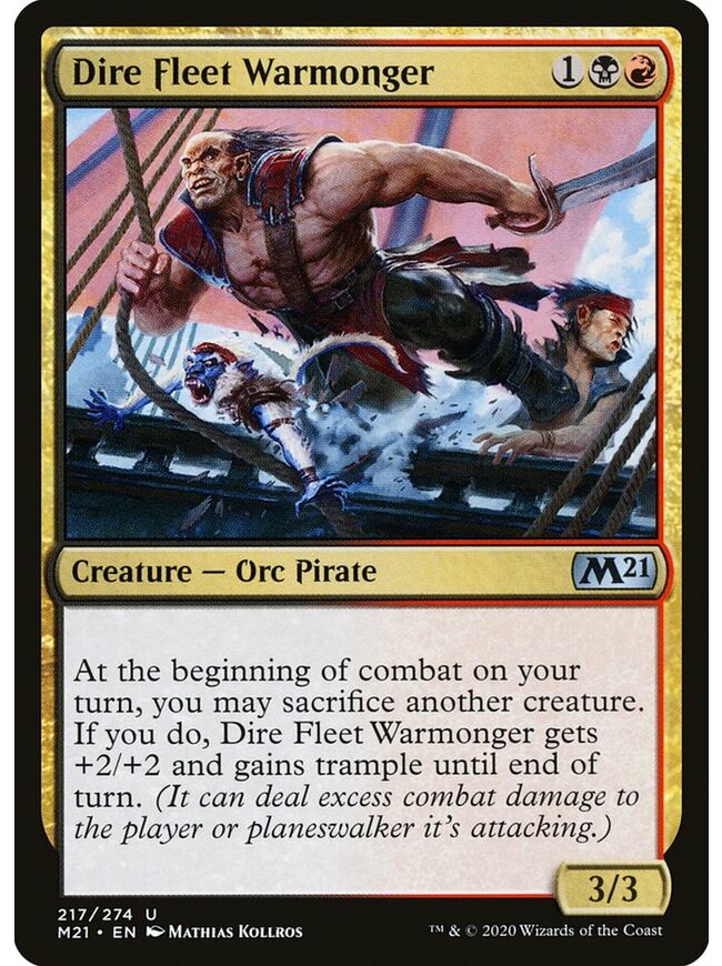 Dire Fleet Warmonger