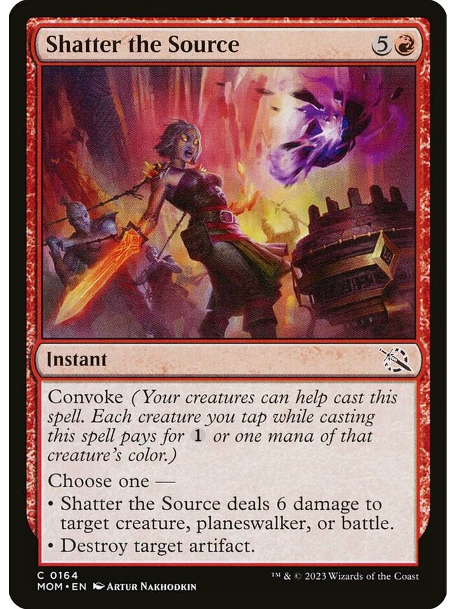 Shatter the Source