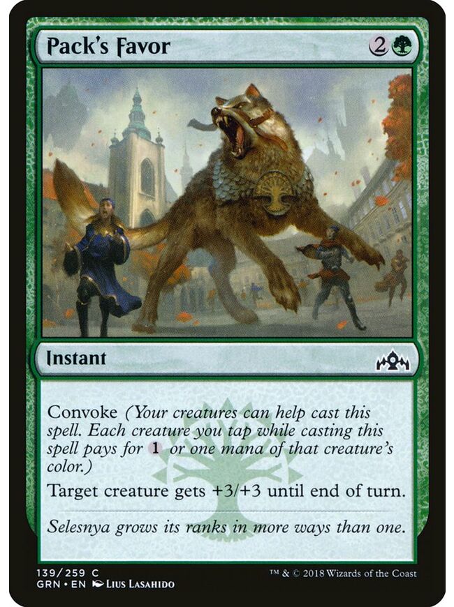 Pack's Favor