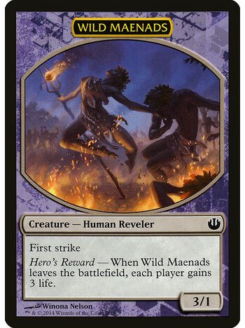 Wild Maenads Token