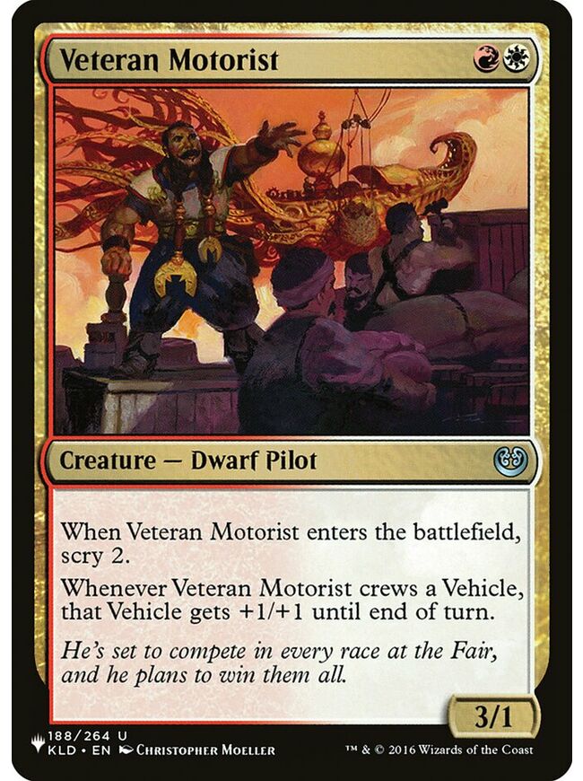 Veteran Motorist