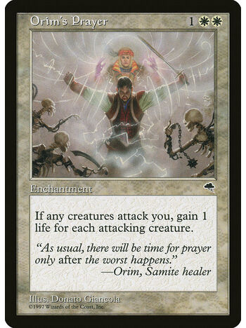 Orim's Prayer