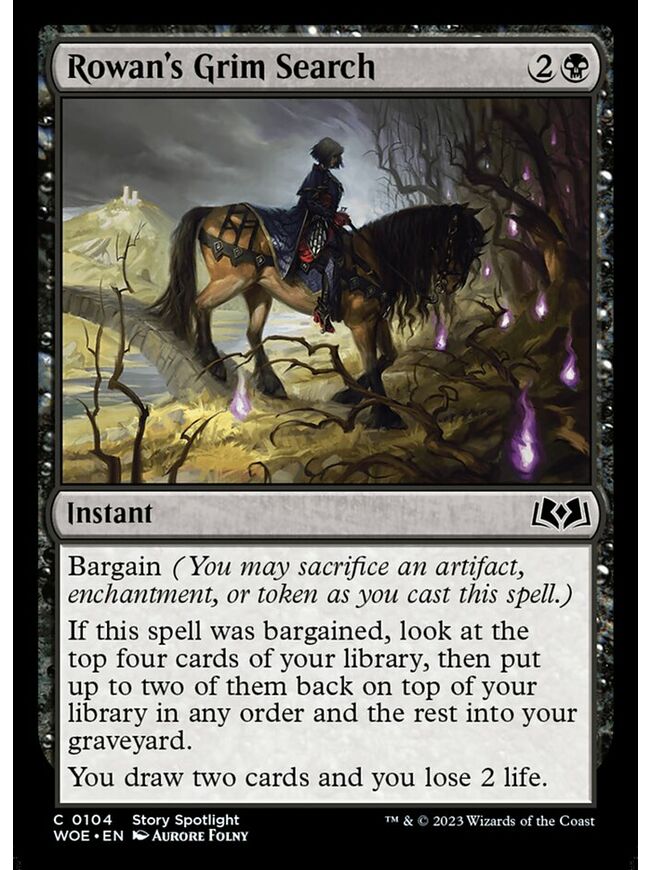 Rowan's Grim Search