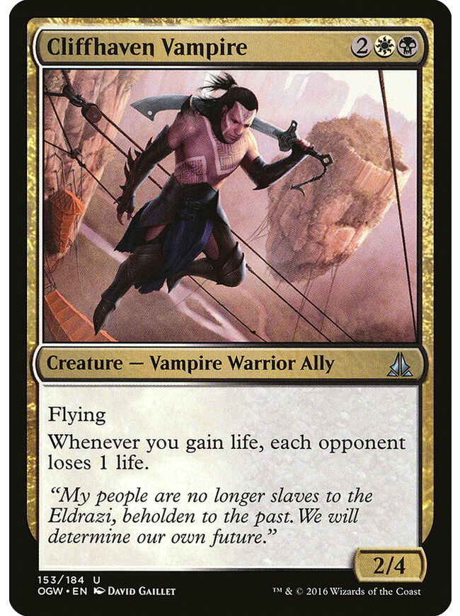 Cliffhaven Vampire