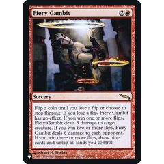 Fiery Gambit