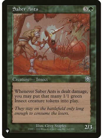 Saber Ants