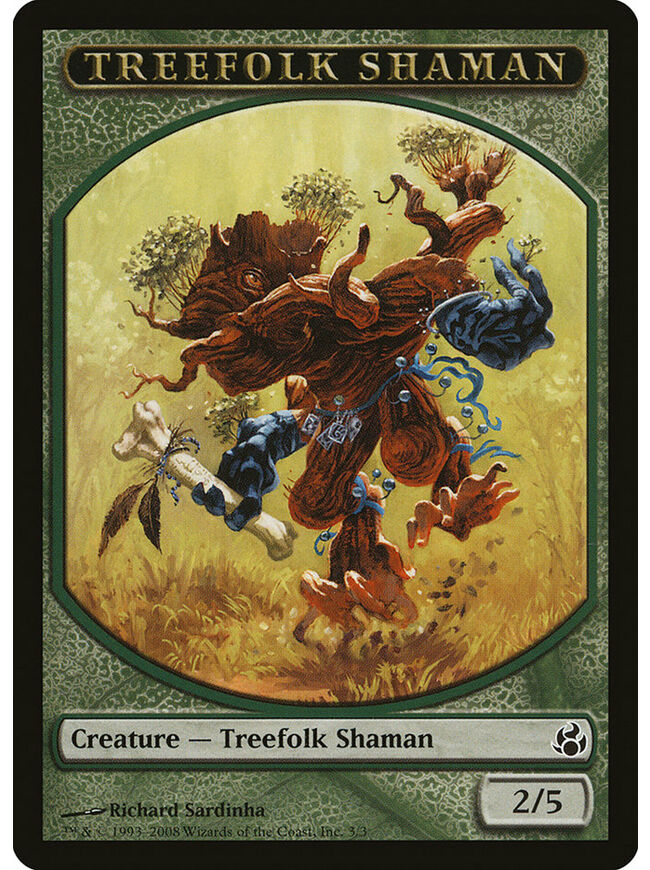 Treefolk Shaman Token