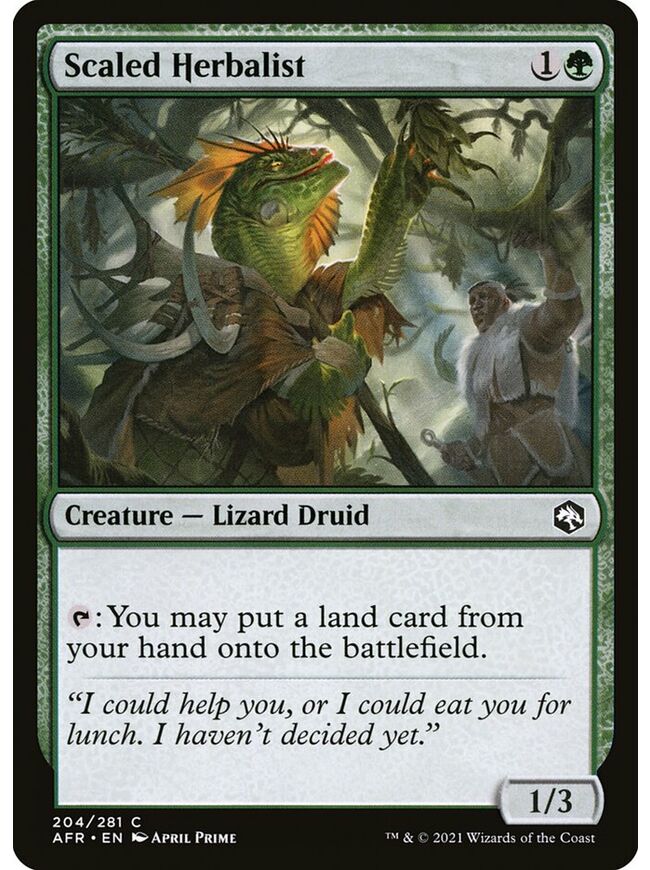 Scaled Herbalist