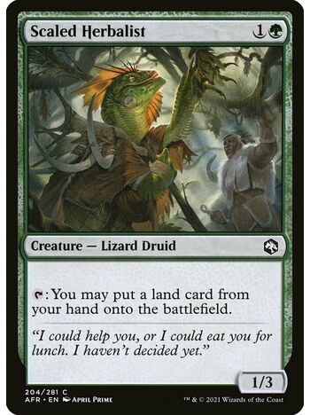 Scaled Herbalist
