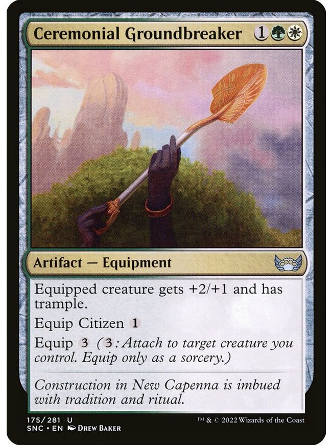 Ceremonial Groundbreaker