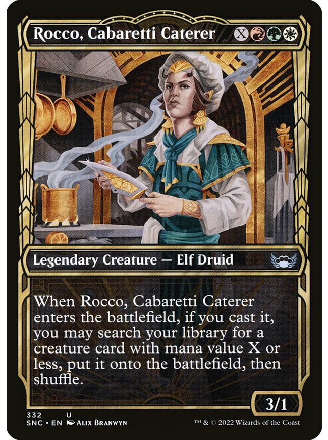 Rocco, Cabaretti Caterer