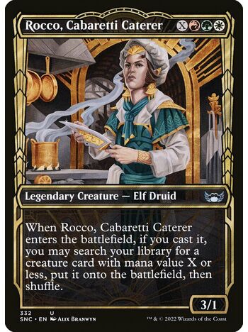 Rocco, Cabaretti Caterer