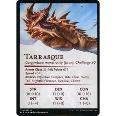 The Tarrasque // Tarrasque (Art Series)
