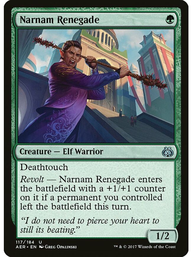 Narnam Renegade