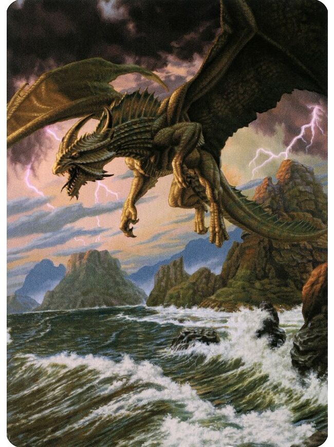 Ancient Bronze Dragon // Ancient Bronze Dragon (Art Series)