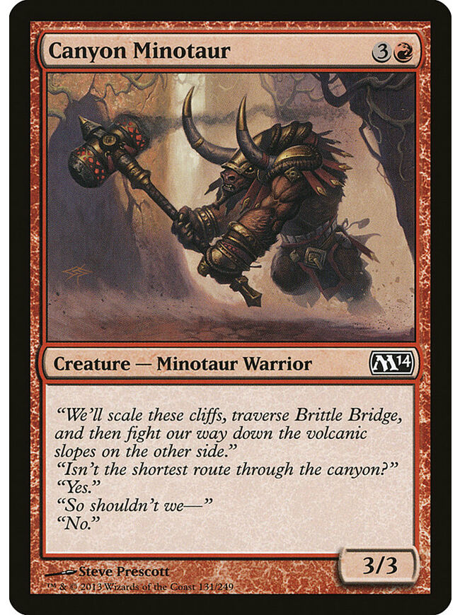 Canyon Minotaur