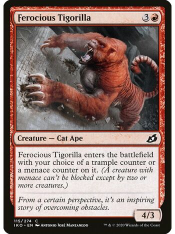 Ferocious Tigorilla