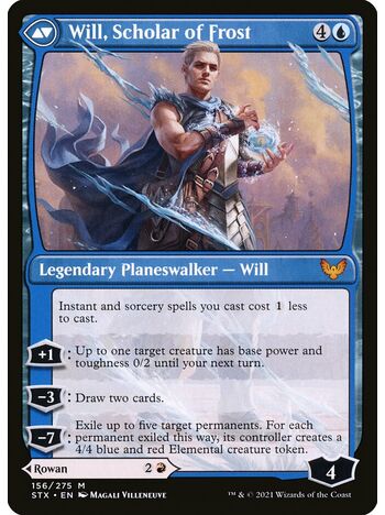 Rowan, Scholar of Sparks // Will, Scholar of Frost