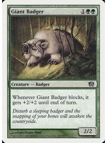 Giant Badger