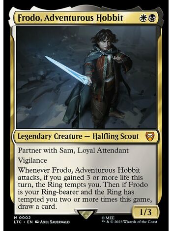 Frodo, Adventurous Hobbit