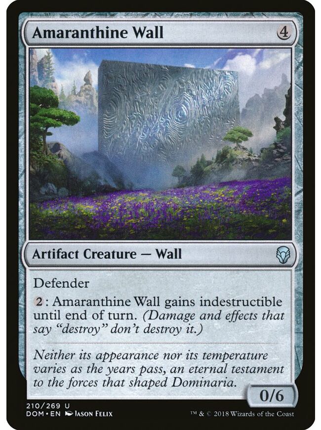 Amaranthine Wall