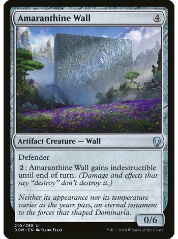 Amaranthine Wall