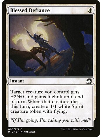 Blessed Defiance