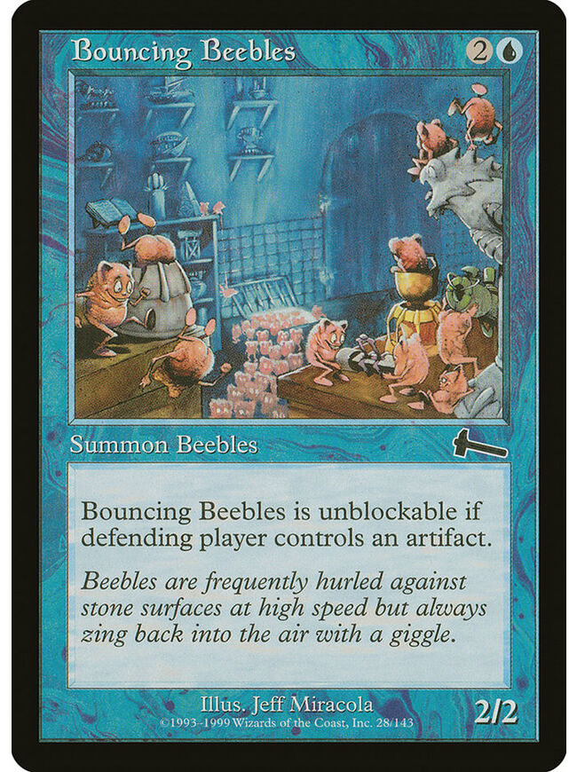 Bouncing Beebles