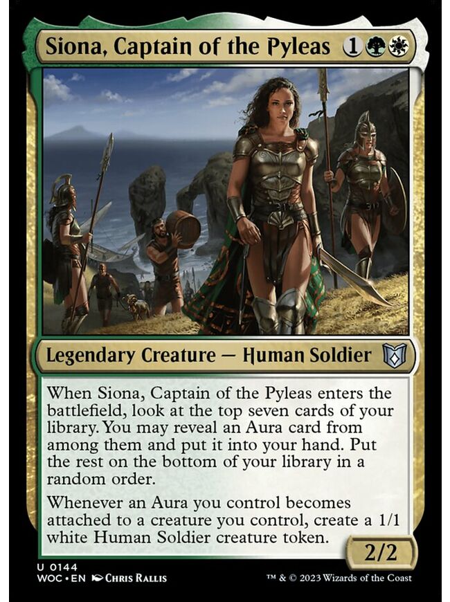 Siona, Captain of the Pyleas