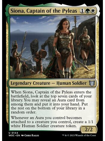 Siona, Captain of the Pyleas