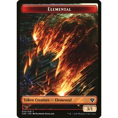 Elemental Token (3/1) (Red)