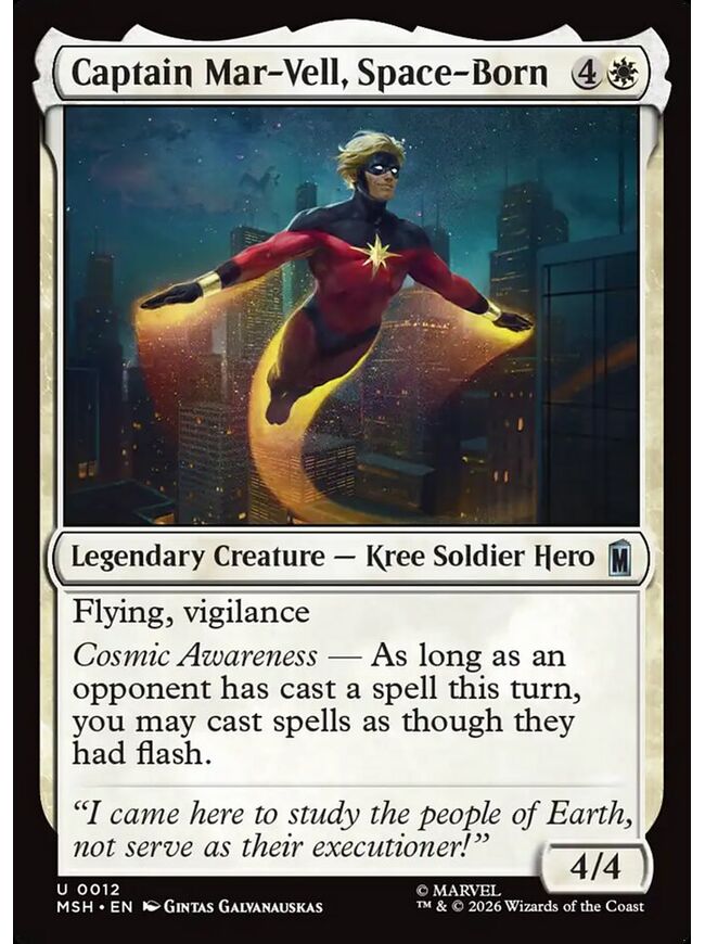 Captain Mar-Vell, Space-Born