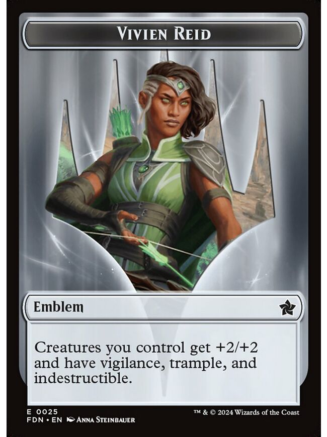 Vivien Reid Emblem Token