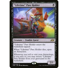 "Lifetime" Pass Holder