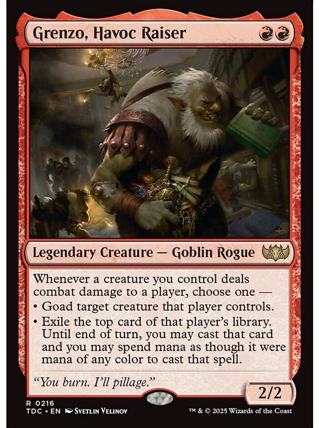 Grenzo, Havoc Raiser