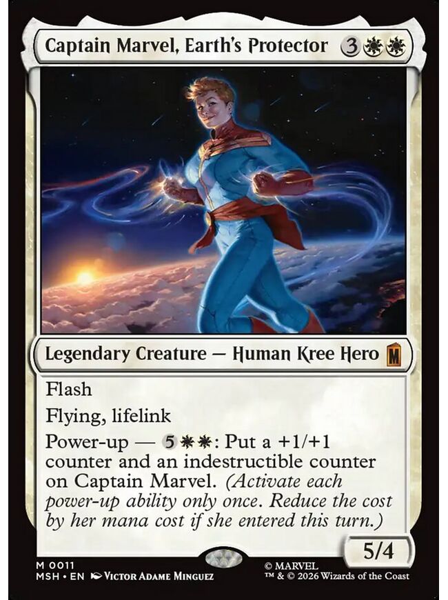 Captain Marvel, Earth's Protector