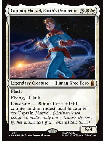 Captain Marvel, Earth's Protector