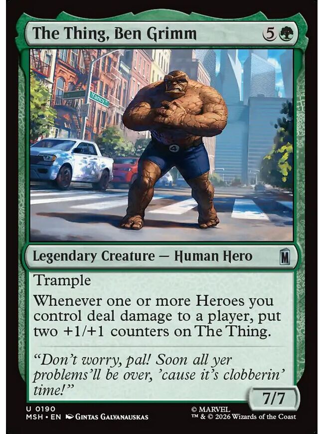 The Thing, Ben Grimm