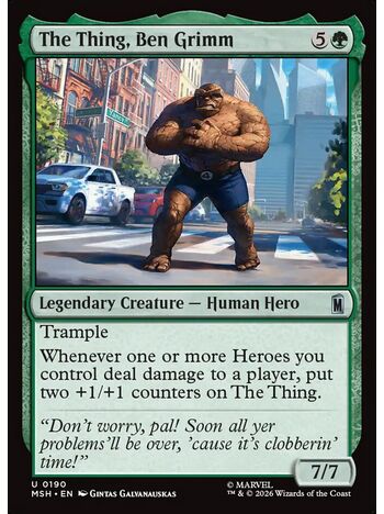 The Thing, Ben Grimm