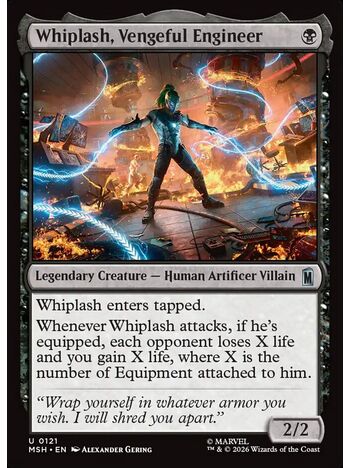 Whiplash, Vengeful Engineer
