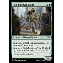 Pompous Gadabout