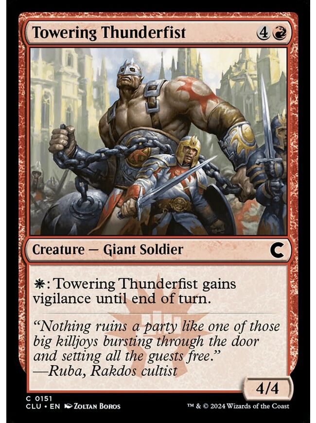 Towering Thunderfist