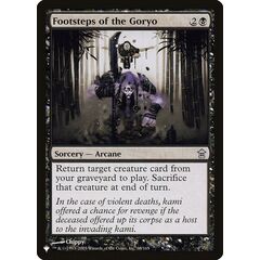 Footsteps of the Goryo
