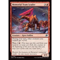 Memorial Team Leader